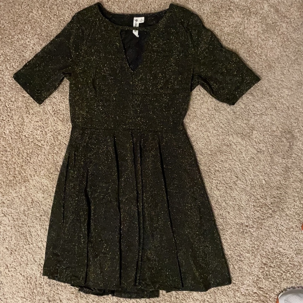 Gold Sparkle Dress sz.L